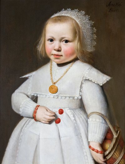Portrait of a Two-Year-Old Girl by Jan Cornelisz van Loenen
